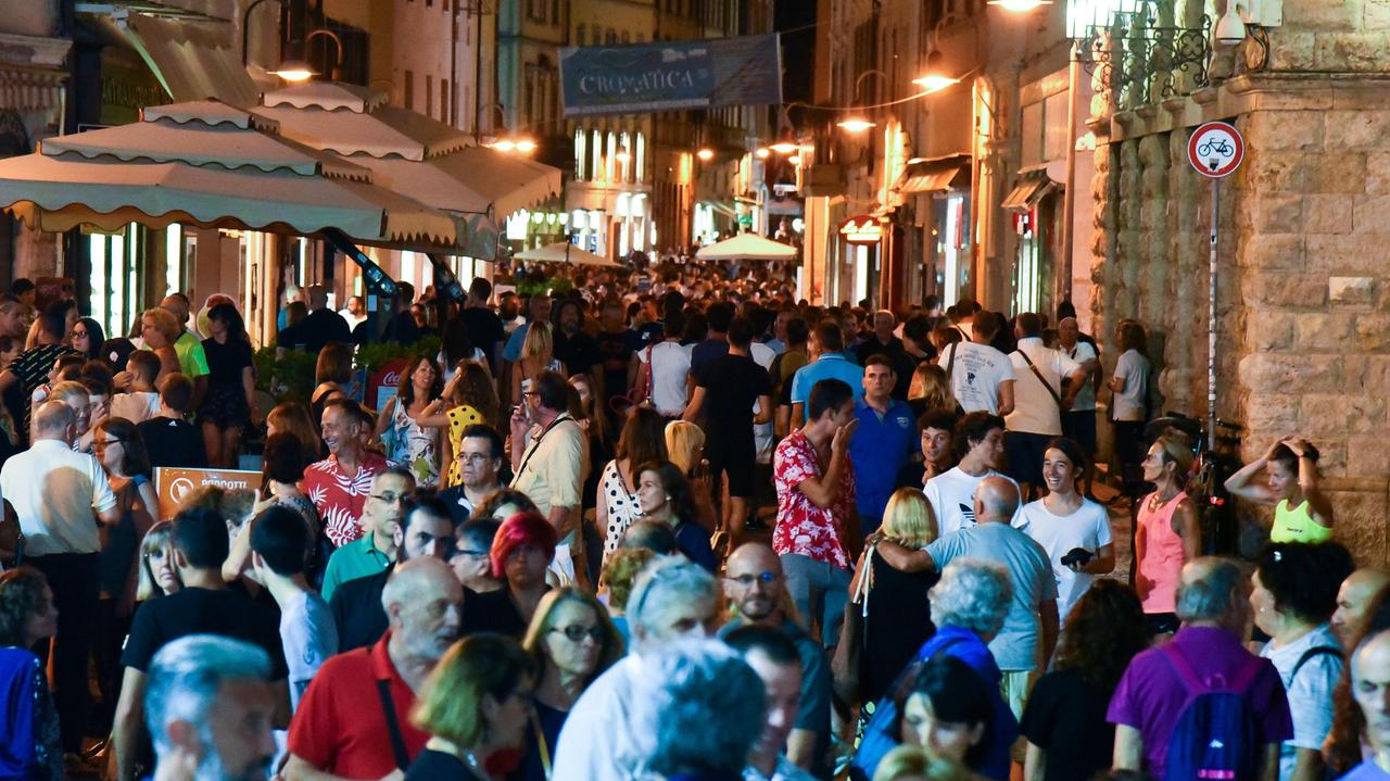 La Notte bianca dello sport lo scorso luglio a Grosseto (foto Agenzia Bf)