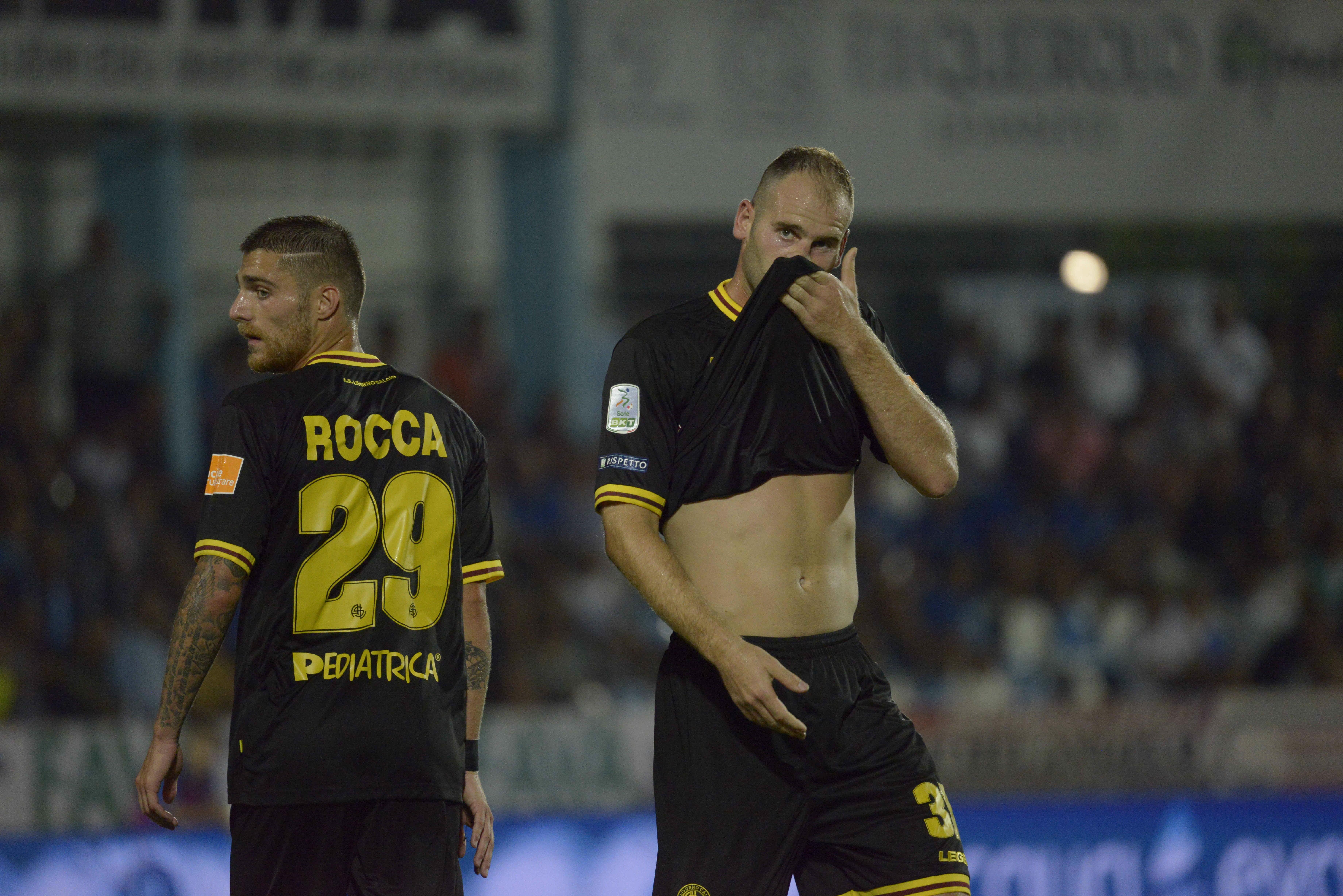 La sconfitta nei volti di Rocca e Raičević
