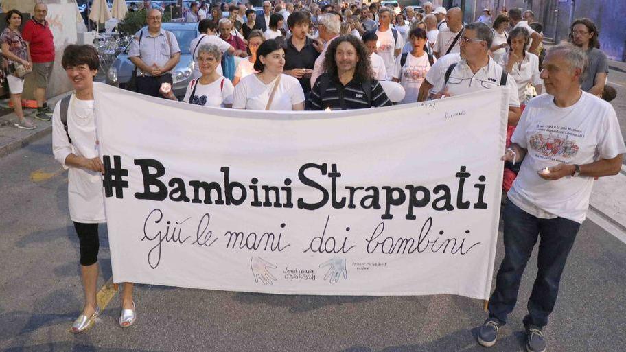 In cento per la fiaccolata