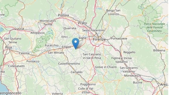 Scossa di terremoto avvertita nell'Empolese