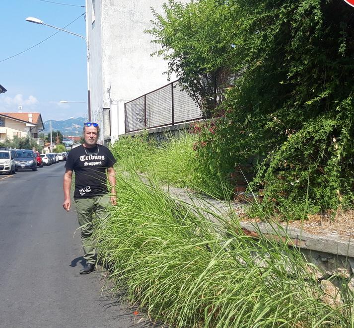 «Erba alta, pochi cassonetti e un incrocio pericoloso Ecco largo viale Roma» 