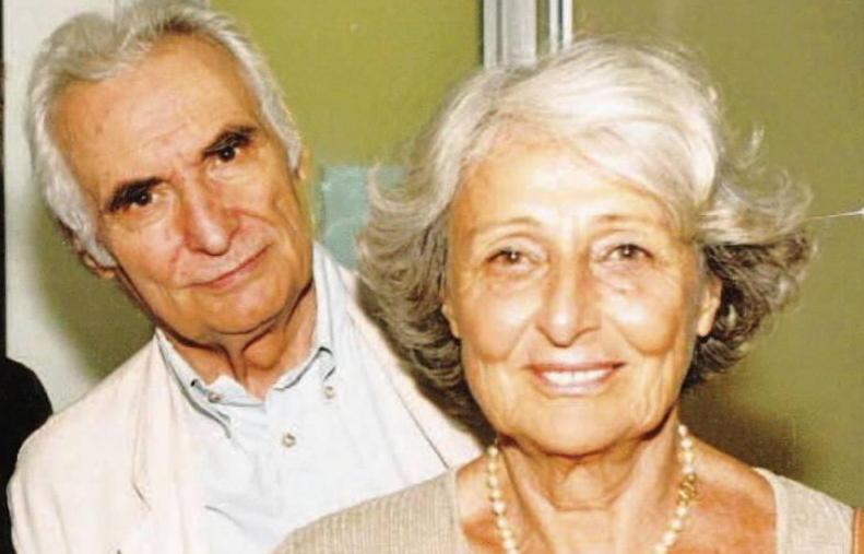 Cesare Garboli con Rosella Loy