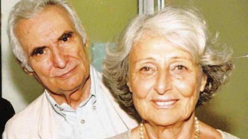 Cesare Garboli con Rosella Loy