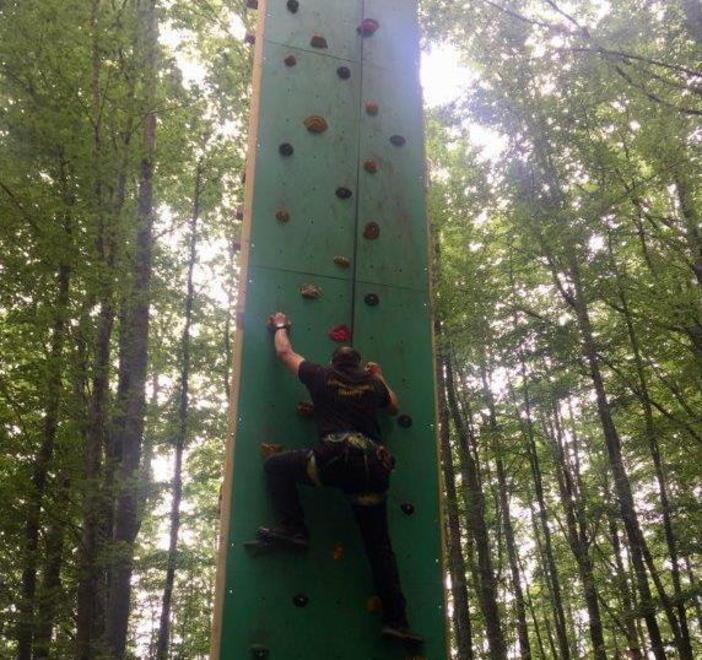 Percorsi e parete da scalare Le novità del Parco Avventura 