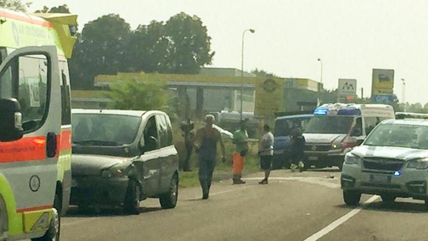 Coinvolte tre auto nel frontale a Cella Ferite due donne