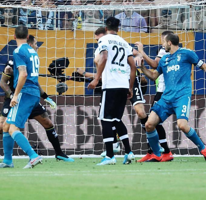 La Juve riparte dal passato A Parma ci pensa Chiellini 