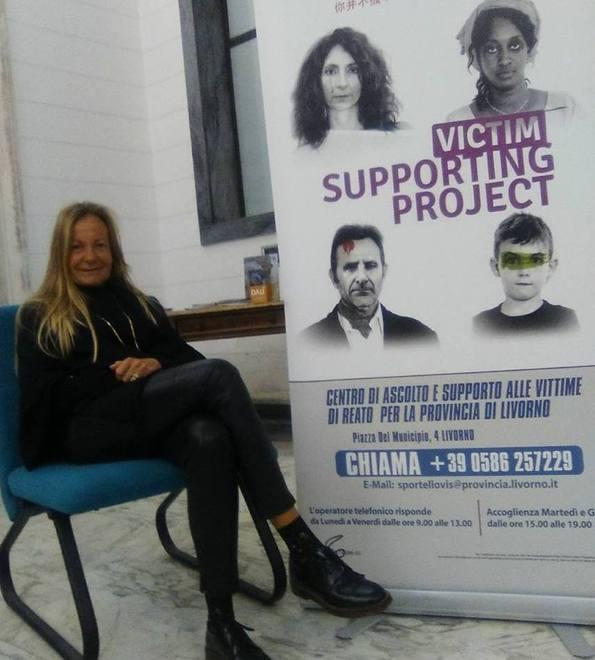 L'avvocata Cristina Cerrai allo sportello Vis