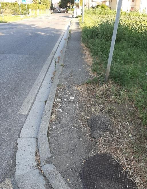 «Marciapiedi e strade ko, rifiuti, e quando piove qui si allaga tutto» 