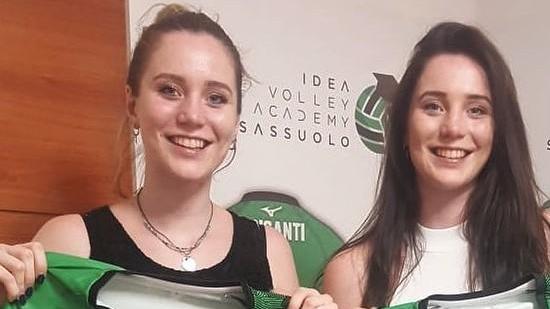 Tatijana e Rebeka sotto rete nella Canovi per tenere alto il nome della famiglia Fucka