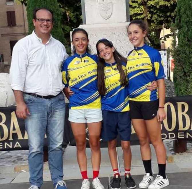 Romani, Ferrari e Raviola conquistano la maglia di campionesse provinciali