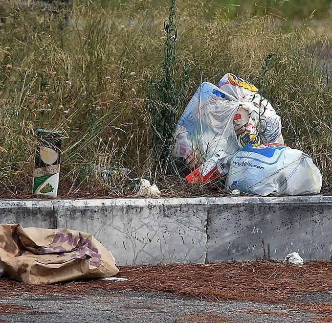 La situazione al parcheggio di via Minzoni
