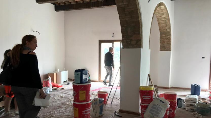 La foresteria ad Armunia fino al primo gennaio per ospitare gli artisti
