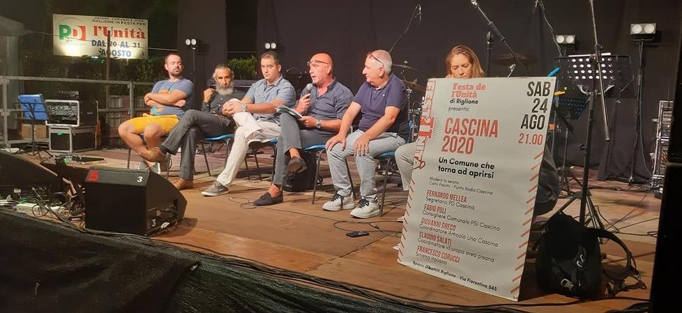«Riprendiamoci Cascina» il centrosinistra apre la campagna elettorale 