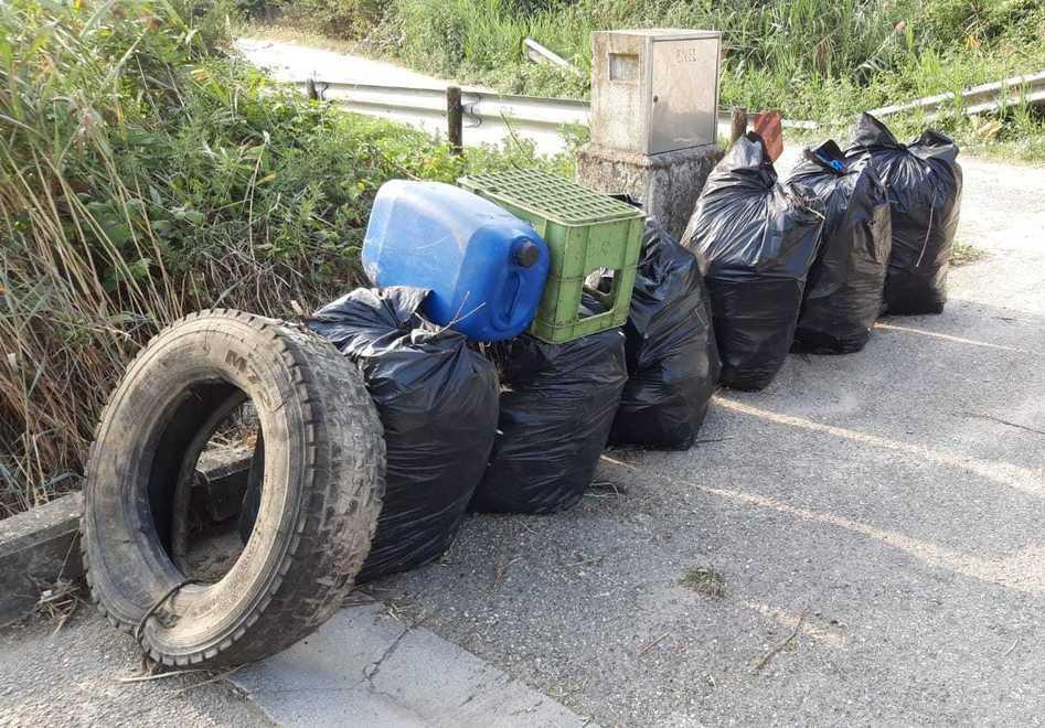 Pneumatici, plastica e rifiuti: task-force per cancellare il degrado