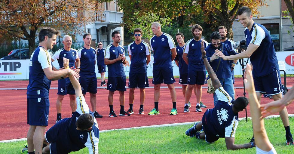 Gialloblù al Campo Scuola