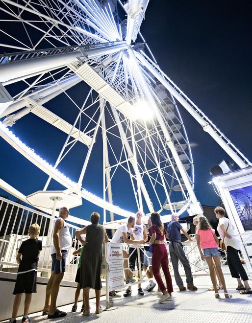 Un black out ha fermato la ruota panoramica Ora un pezzo dall’Olanda