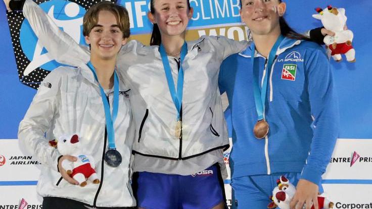 Mondiali di arrampicata: Anna Calanca è bronzo