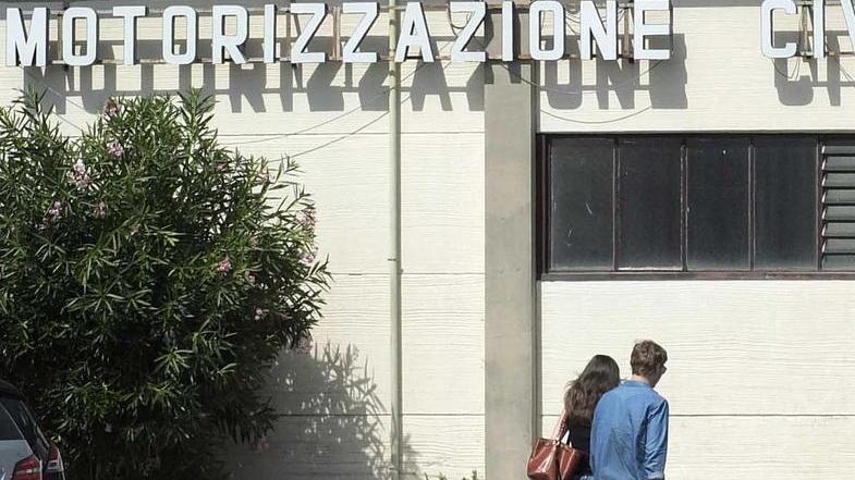 La sede attuale della Motorizzazione a Ghezzano