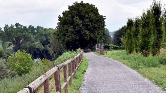 Ciclopista dell’Arno, parte anche Cerreto