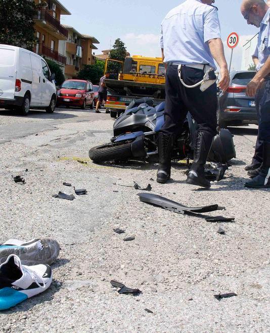 Piede amputato per l’incidente Ore d’ansia per il carabiniere 