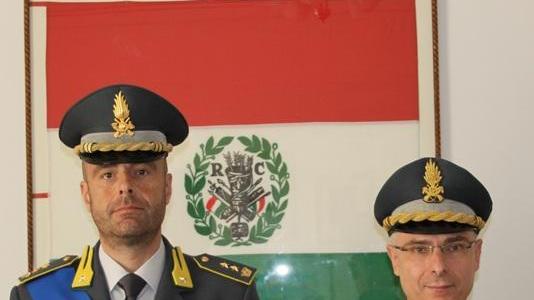 Guardia di Finanza reggiana passaggio di consegne ai vertici
