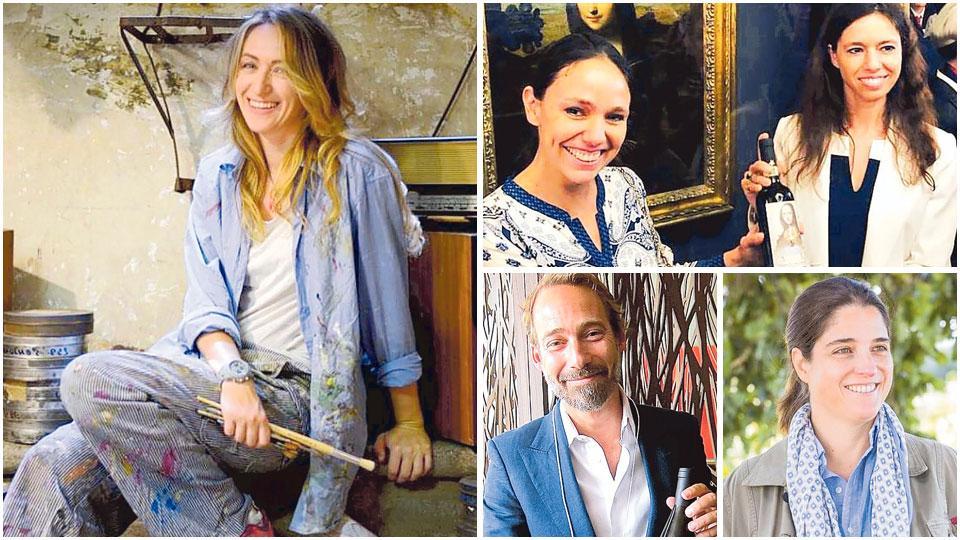 Francesca Guicciardini, le principesse Irina e Natalia Guicciardini Strozzi discendenti della Gioconda, Piero Incisa della Rocchetta e Priscilla Incisa della Rocchetta