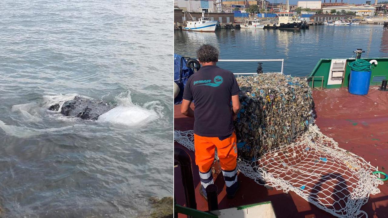 Capoliveri, spunta un’altra ecoballa a mezzo miglio dalla costa