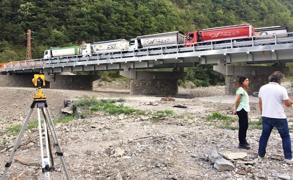 Oggi la riapertura al traffico del ponte sul rio Sologno