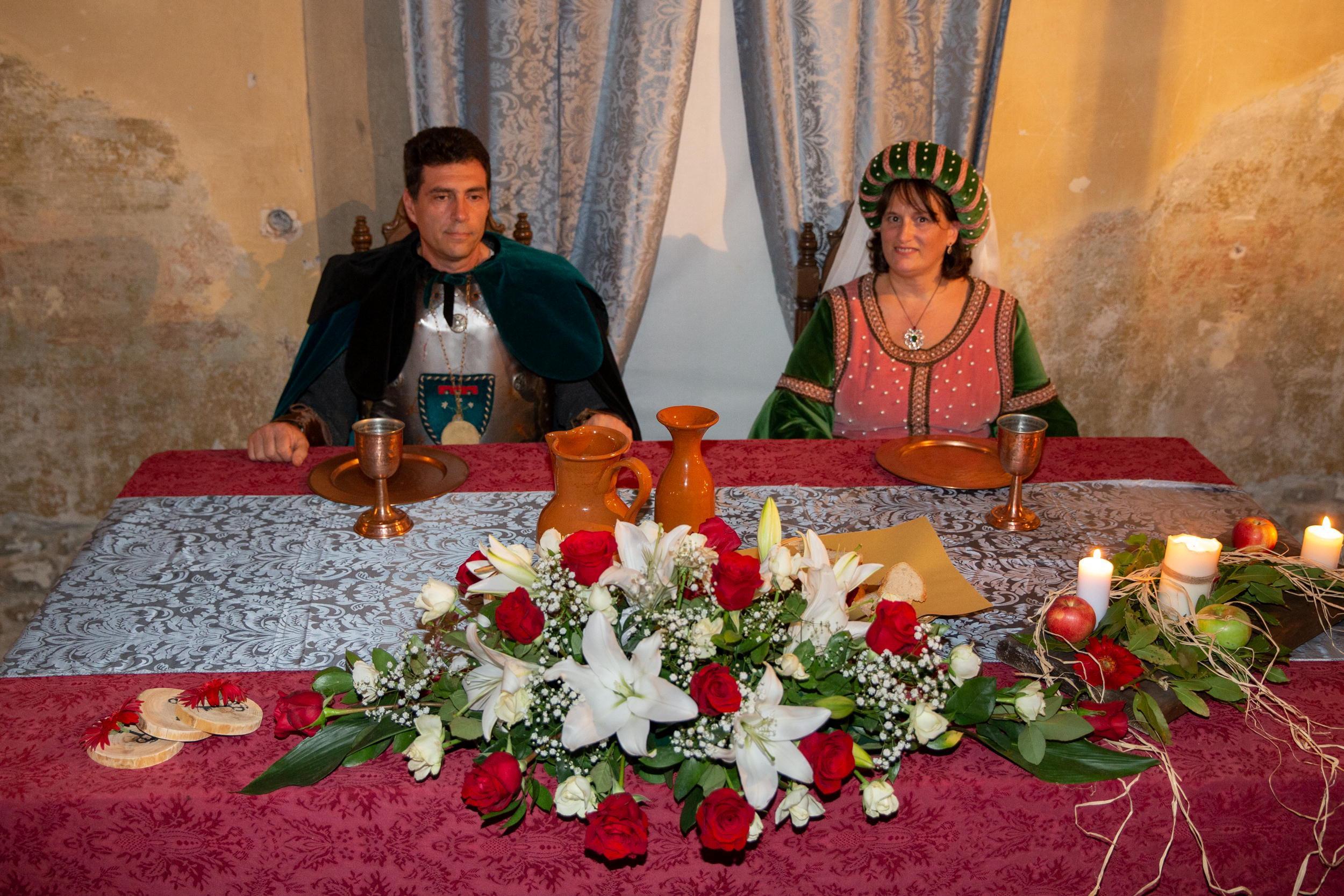 La cena propiziatoria del rione Santa Maria