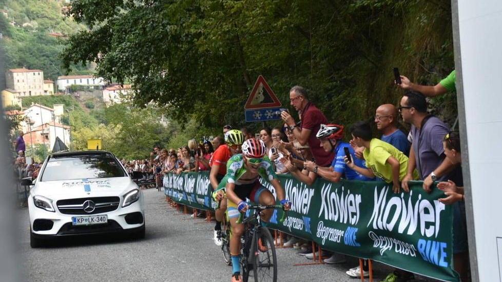 Spettacolo a Casette, vince Martinelli, Piccolo 2° si prende la maglia verde