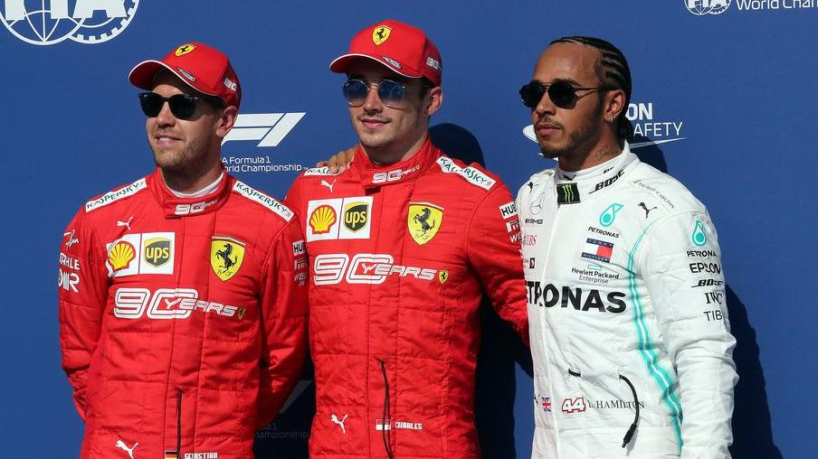 La Rossa torna padrona Prima fila tutta Ferrari Leclerc: ottime sensazioni