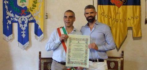 Il sindaco di Piombino cittadino onorario di Abetone Cutigliano 