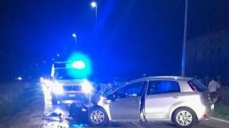 Schianto tra auto a Brugneto Due feriti