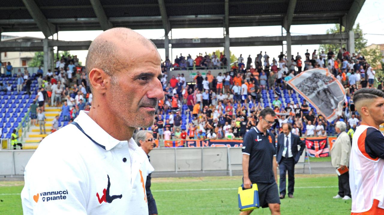 Giuseppe Pancaro, tecnico della Pistoiese