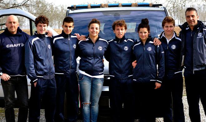 Canoa, tutti bravi dietro Elisabetta Maffioli