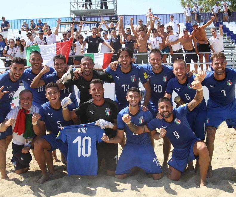 Gli azzurri dedicano l’oro di Patrasso a Gabriele Gori 