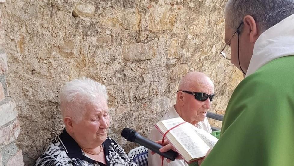 Alviero e Clorinda Settant’anni di nozze 