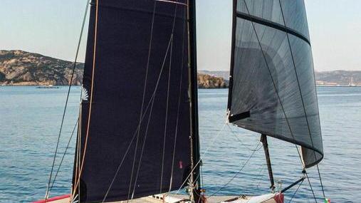 Il trimarano Ad Maiora rientra al Porto di Pisa dopo la Palermo-Montecarlo