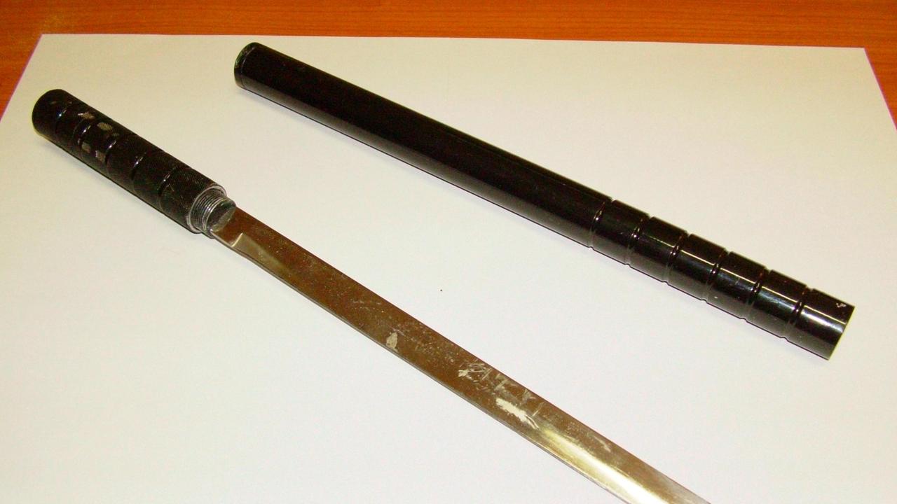 Una katana (foto d'archivio)