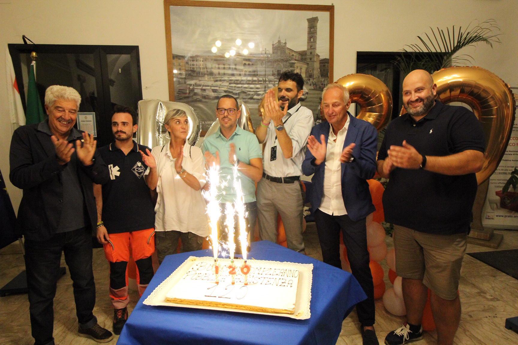 Le 120 candeline della Pubblica Assistenza