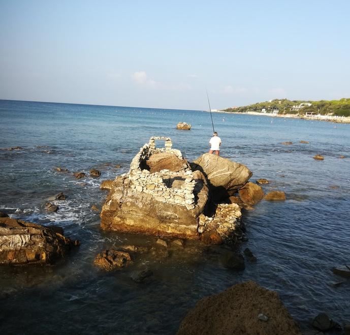Un castello sugli scogli dei gabbiani