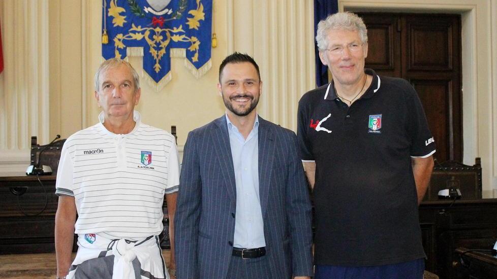Gli arbitri Toscani si allenano al Mariotti prima della stagione