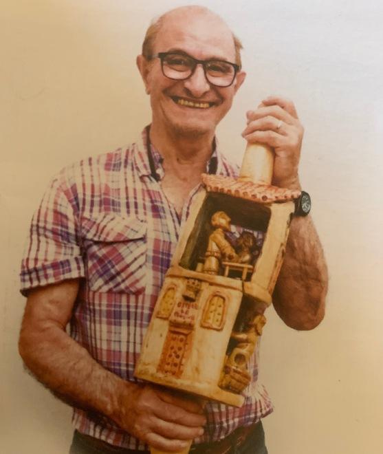 Un mattarello artistico per la Sagra del tortellino
