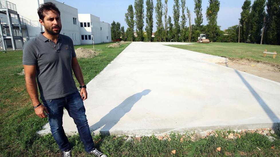 La pista d’atletica prende forma Un nuovo polo per lo sport