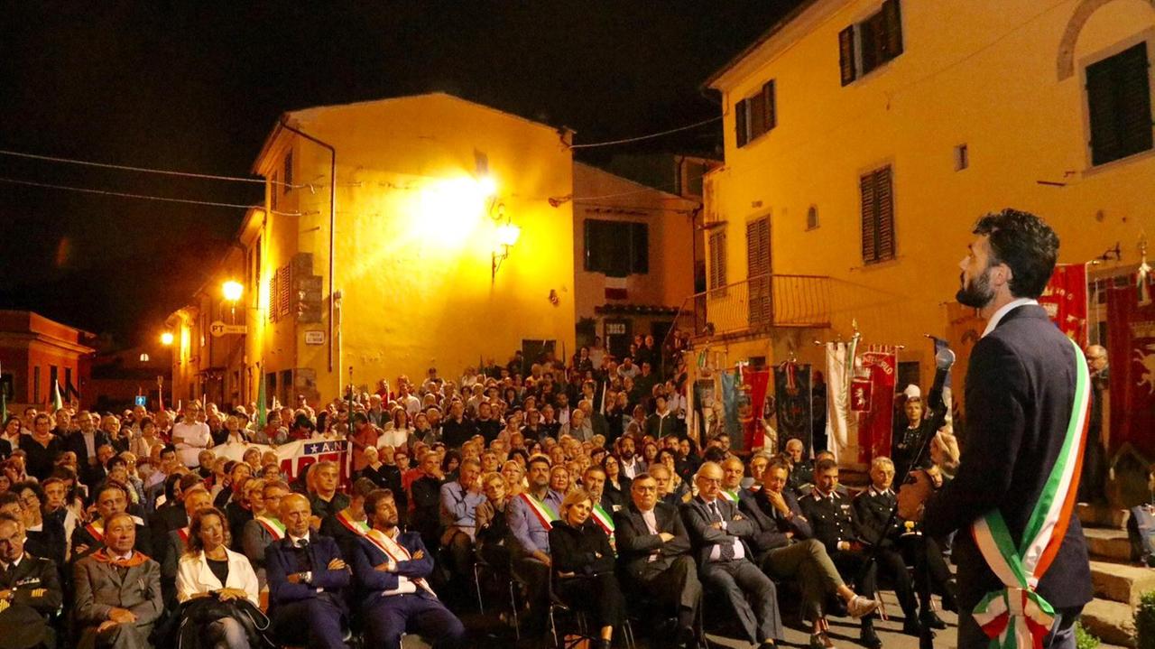 Una passata edizione della commemorazione a Figline