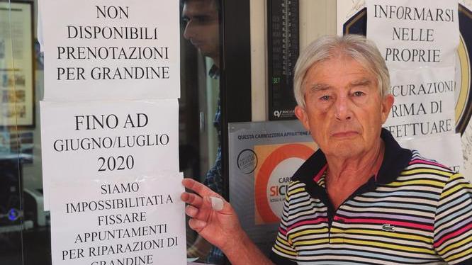 Modena, Grandinata di giugno, carrozzerie “sold out” «Prossimo appuntamento estate 2020»