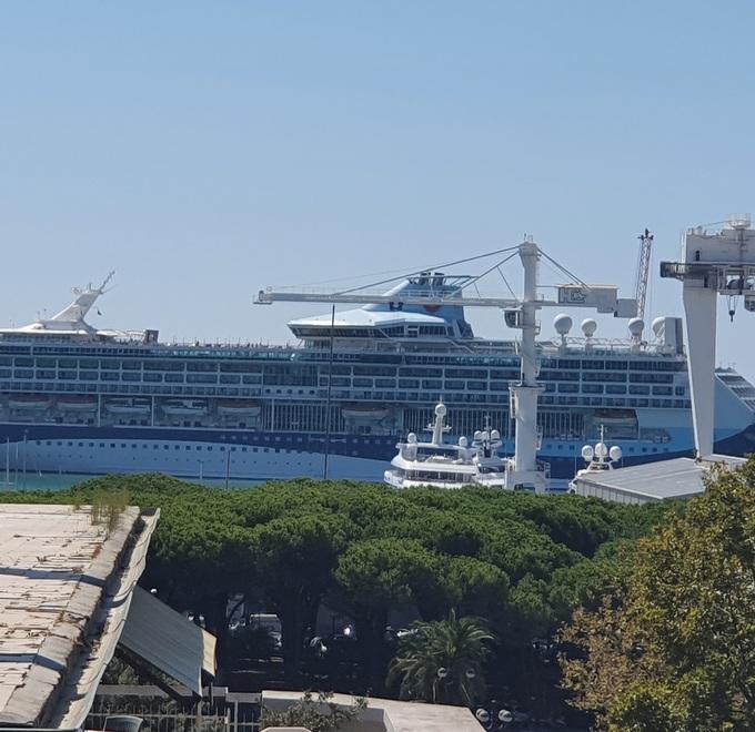 «Nave da crociera in porto, quei fumi sono maleodoranti»