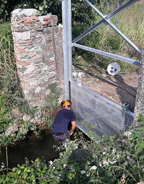 Sicurezza idraulica e agricoltura: sul Viaccia una nuova cateratta 