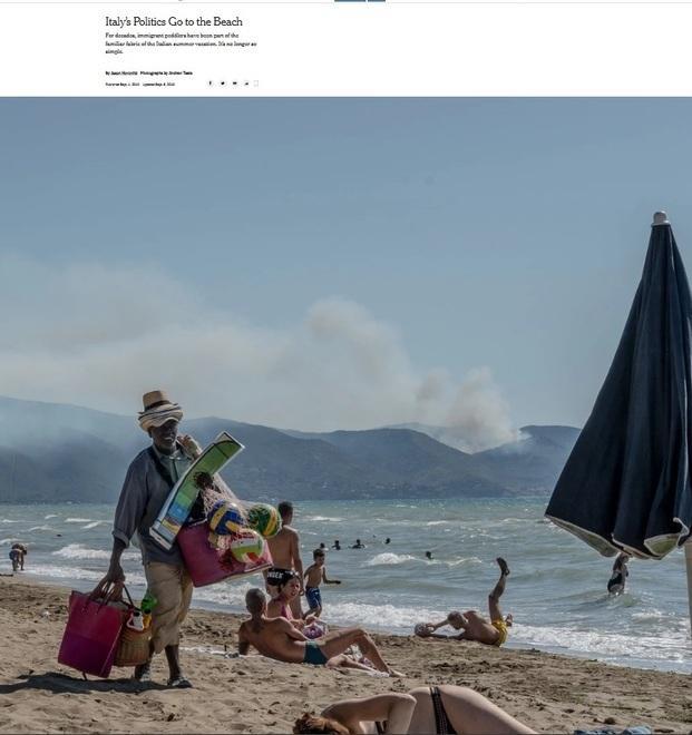 Le spiagge maremmane all’esame del New York Times 
