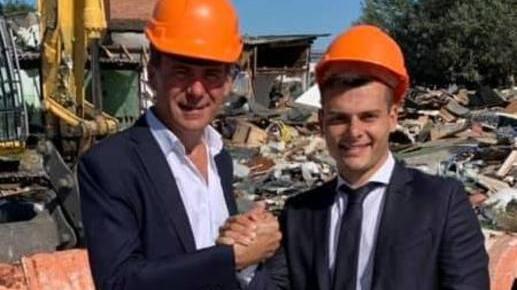 Il campo rom di Ospedaletto non c’è più ora un muro di cemento protegge l’area